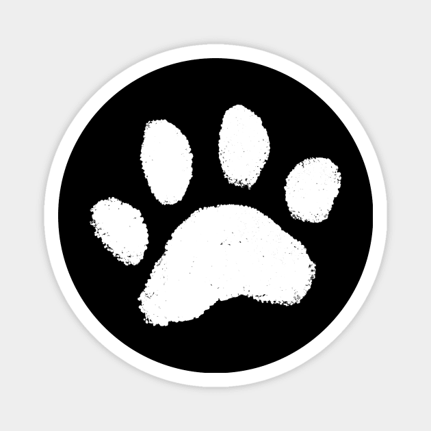 Paw Print Magnet by FoxShiver